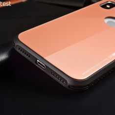 Vetro temperato protettivo +tpu per il caso di iPhone x