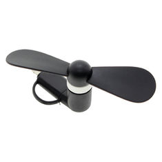 Fan del telefono del fan di USB del portatile di vendita 2019 della vendita all'ingrosso della fabbrica mini per Smartphone 2 in 1 mini fan per il iPhone per Android