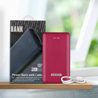 Portable external battery charger power source 2 USB output smart power bank 10000mah