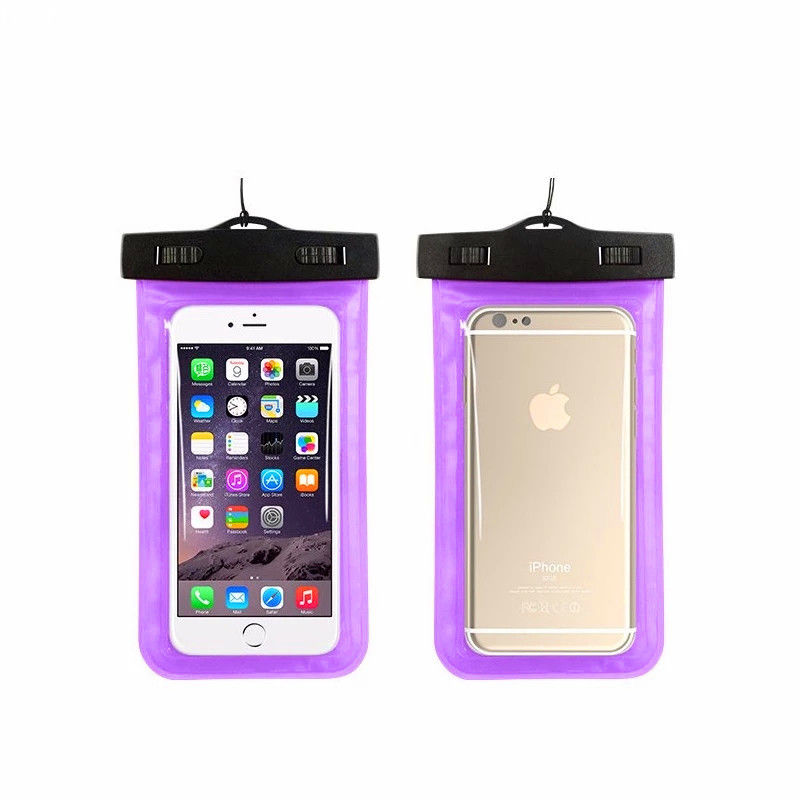 2018 Factory price universal clear underwater swimming mobile phone bag waterproof phone case for iPhone 9 for Sumsung S8 S9