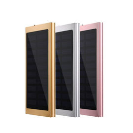 Hot selling Portable Solar power bank 10000 mah, high quality powerbank, solar charger for mobile phone