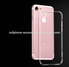 100pcs/lot Promotional Ultra Thin Clear Transparent TPU cell phone case replacement For iPhone 7 phone case