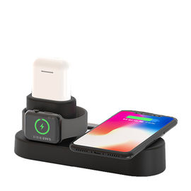 2019 Hot Selling  4 in 1 Wireless Charger Fast for Iphone and for Earphone for watch Qi Wireless charger