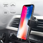Factory QI Wireless Car Charger Phone Holder 10W Big Power Fast Wireless Car Phone Holder Charger